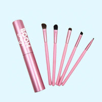 
              boomshuga mini makeup brush set for kids pink
            