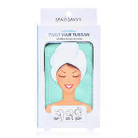
              Microfiber Twist Turban Hair Towel
            